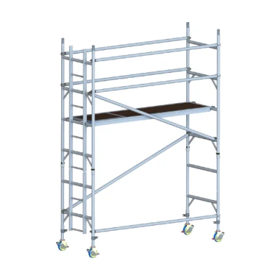 10.5m (0.75*2m) Great Stability Multi-Structure Assembled Climbing Scaffolding in Building Construction