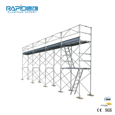  ANSI Aluminum Scaffolding Scaffold Work Construction Mobile Working Platform for Sale