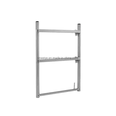 Steel/Metal H Frame Scaffolding/Euro Frame Scaffolding/Masonry Scaffold Set for Painters/Stucco/Plaster