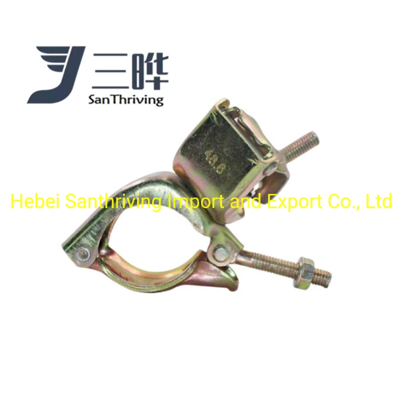 Galvanized Fixed Swivel Forged Scaffolding Coupler Building Connection Accessory