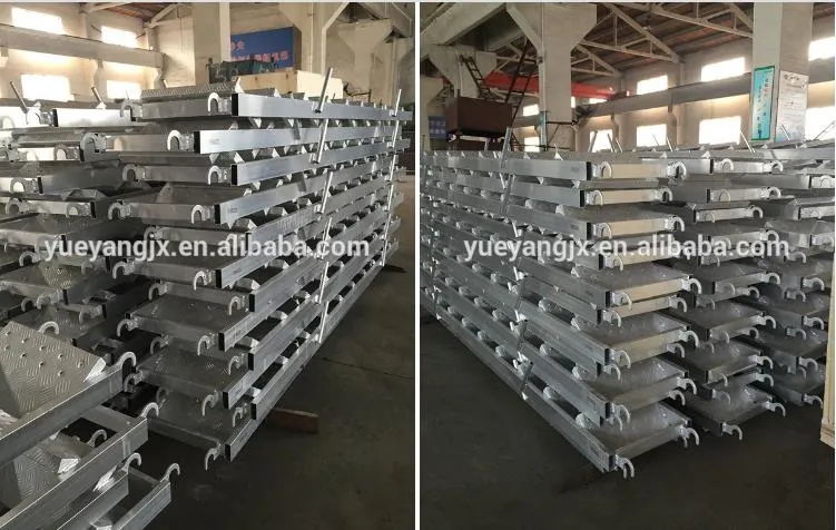 Aluminium Scaffold Scaffolding Stair Ladder for Construction Use