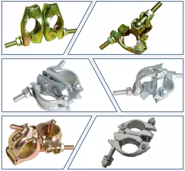 Scaffolding Accessories Pressed JIS Swivel Coupler Fixed Clamp Scaffolding Clamp Coupler