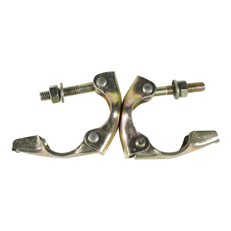 Scaffolding Coupler Weight System Parts JIS Pressed Double Tube Coupler BS1139 Scaffolding Clamp