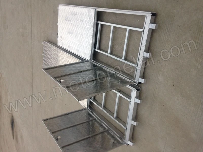 Certified Scaffold System Plank, Galvanized Metal Layher Scaffold Deck, Planks for Steel Ringlock Scaffold Accessory, Planks for Steel Ringlock Scaffolding