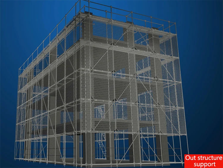 Factory Wholesale Metal Mobile Scaffolding for Construction