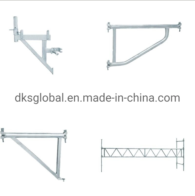 Steel Independent Instructional Scaffolding Steel Ringlock Scaffold System with Base Plate and Bracket