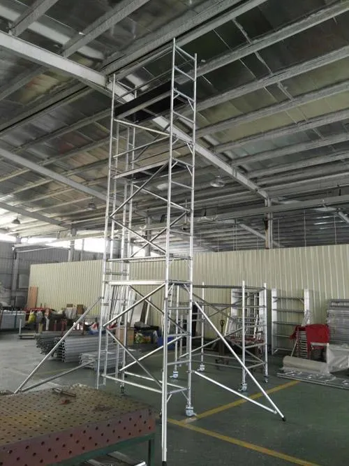 Multi-Layer Aluminium Alloy Scaffold Construction Metal Stage Scaffolding Metal Building Deck