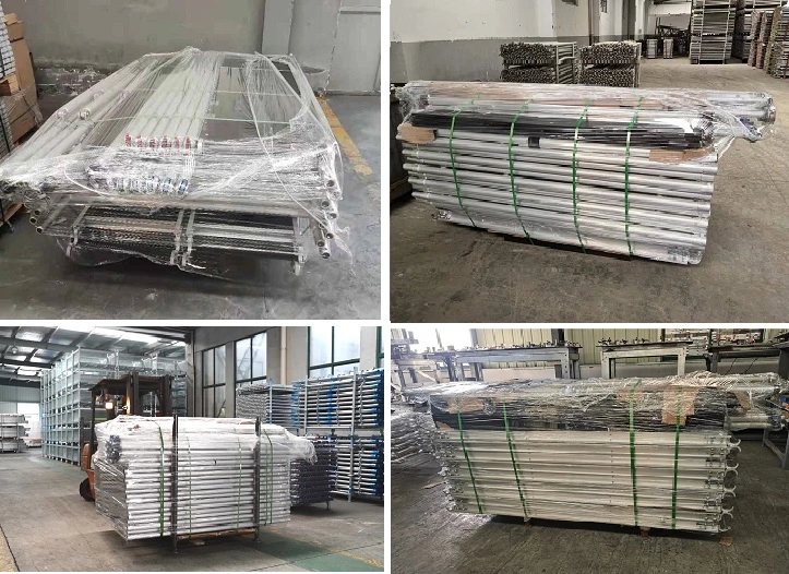 Alloy Scaffolding Tower Platform Scaffold Industrial Aluminium Scaffolding Frame Construction for Sale