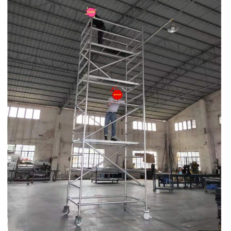 Aluminum Movable Construction Scaffolding Tower for Outdoor
