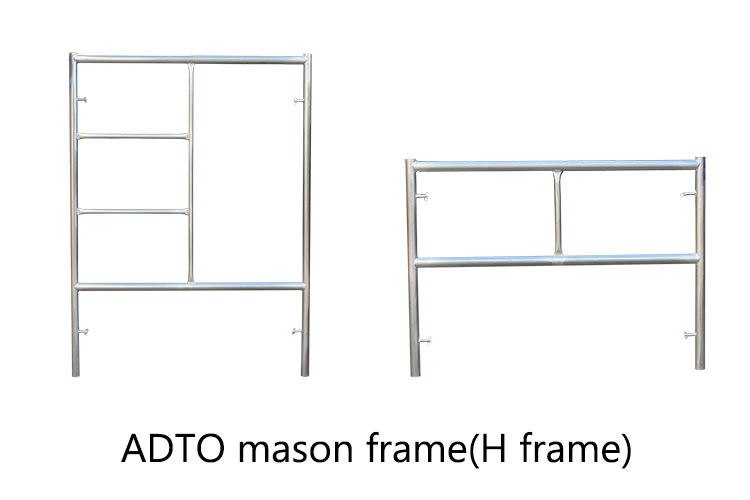 Steel Scaffold Frame System Cross Brace for Construct