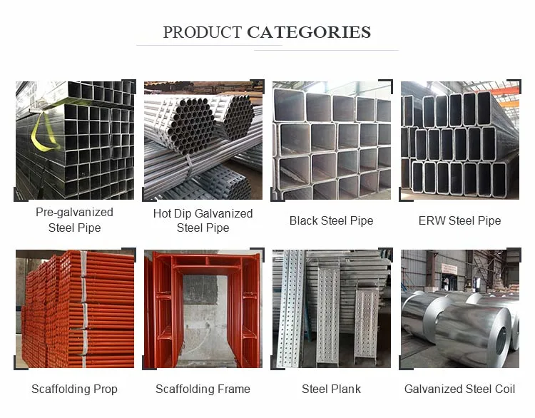 Building Scaffolding Types Steel Walk Through Frame Scaffolding