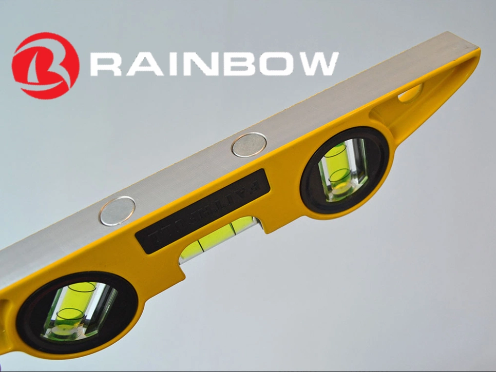 Flatness 0.05mm China Magnetic Scaffolding Casting Aluminium Spirit Level Aluminum Alloy