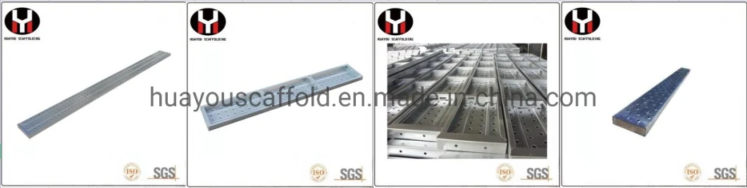 Width 300mm Gavanized Metal Plank Steel Board Catwalk Scaffold Metal Deck for Kwikstage System