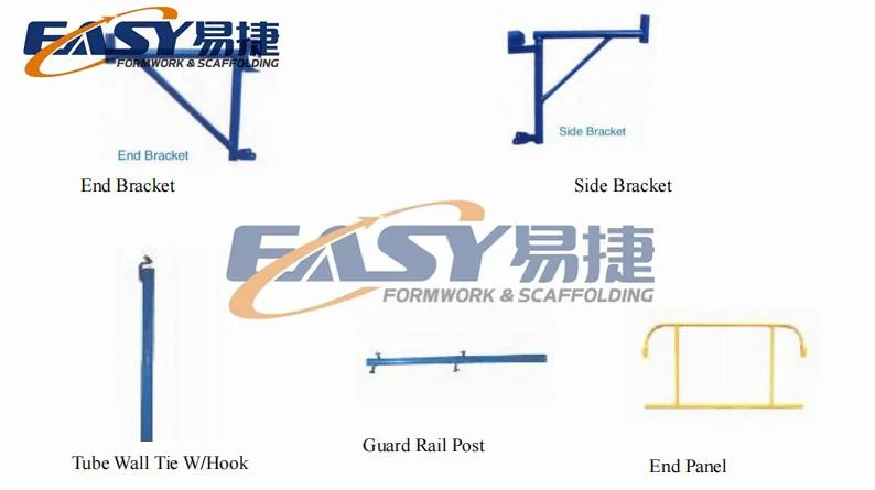 Easy Scaffolding Building Material Construction Layher Formwork Ladder Scaffolding Frame