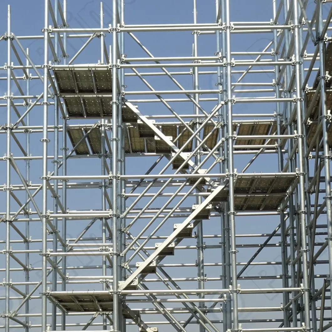 Adjustable Construction Building Material Q235 Q245 Material Steel Props Ringlock Scaffolding
