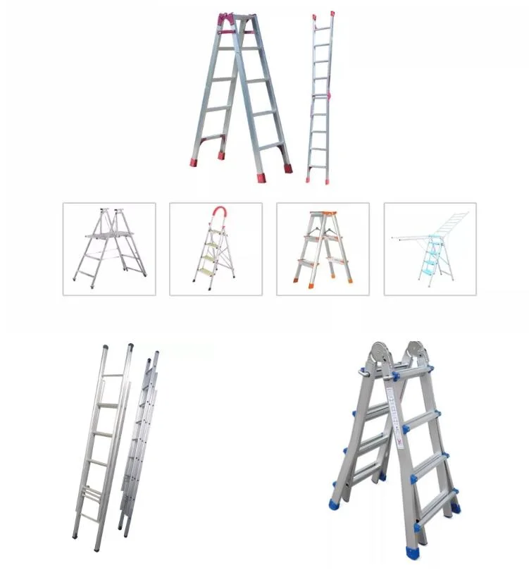 Multifunction Scaffolding Platform Aluminium Step Combination Ladders