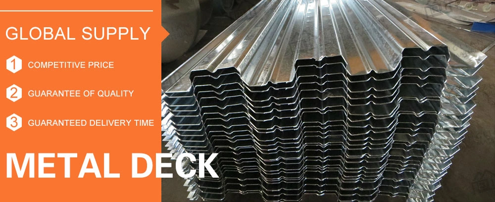 Wholesale Floor Galvanized Sheet Steel Metal Deck