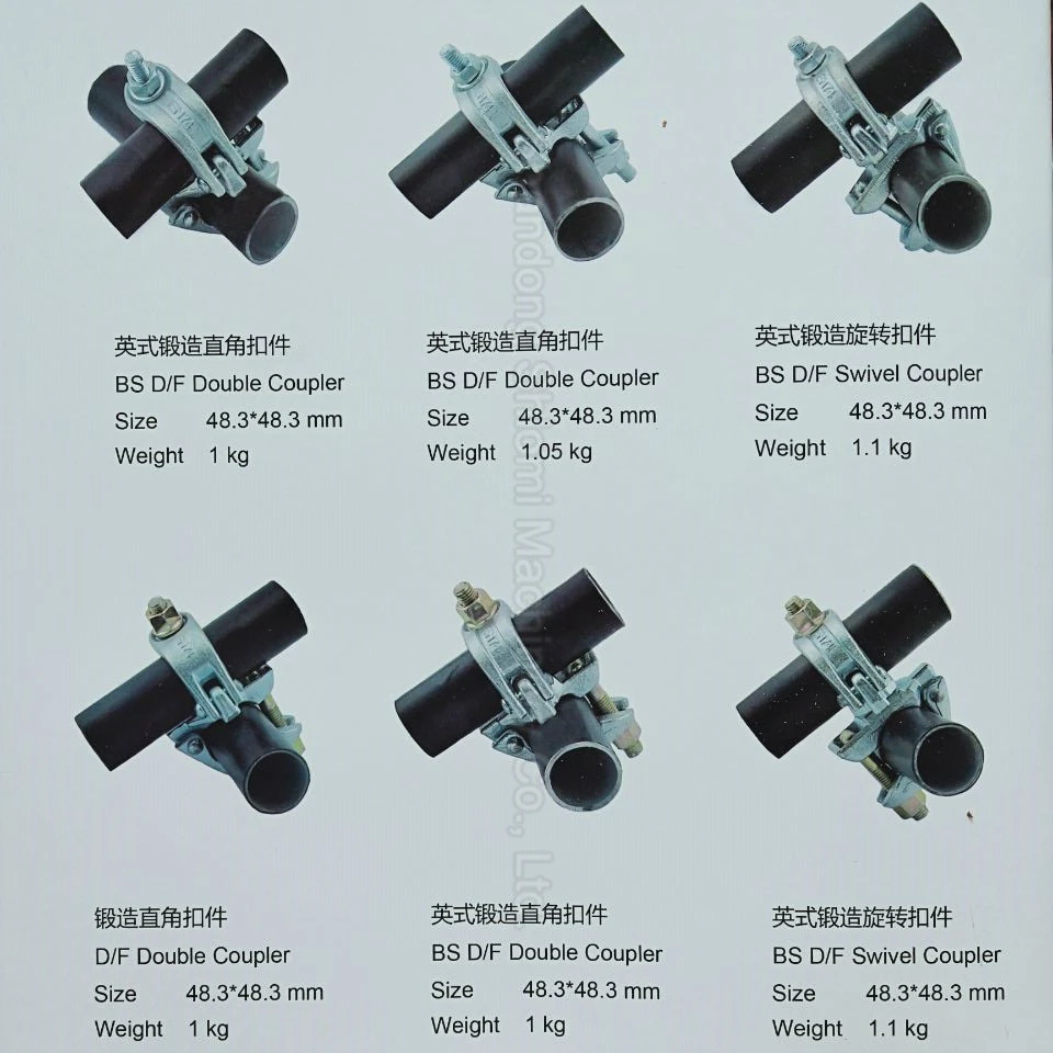 JIS and British Pressed and Drop Forged Swivel Scaffolding Coupler/Pipe Scaffold Coupler