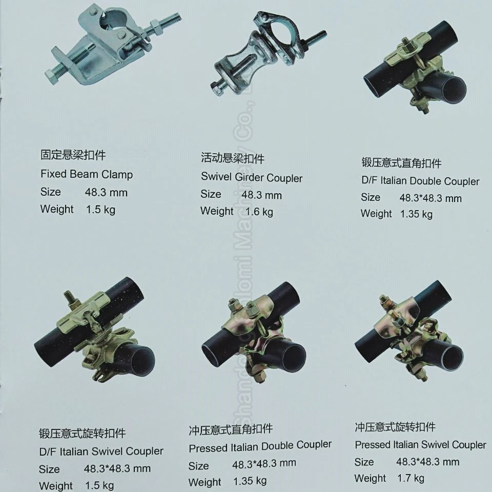 JIS and British Pressed and Drop Forged Swivel Scaffolding Coupler/Pipe Scaffold Coupler