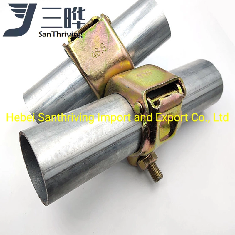 Hot Sale Galvanized Jonit Pin/Sleeve/Half/Swivel/Double/Putlog/Girder/Board Retaining Scaffolding Coupler Clamp