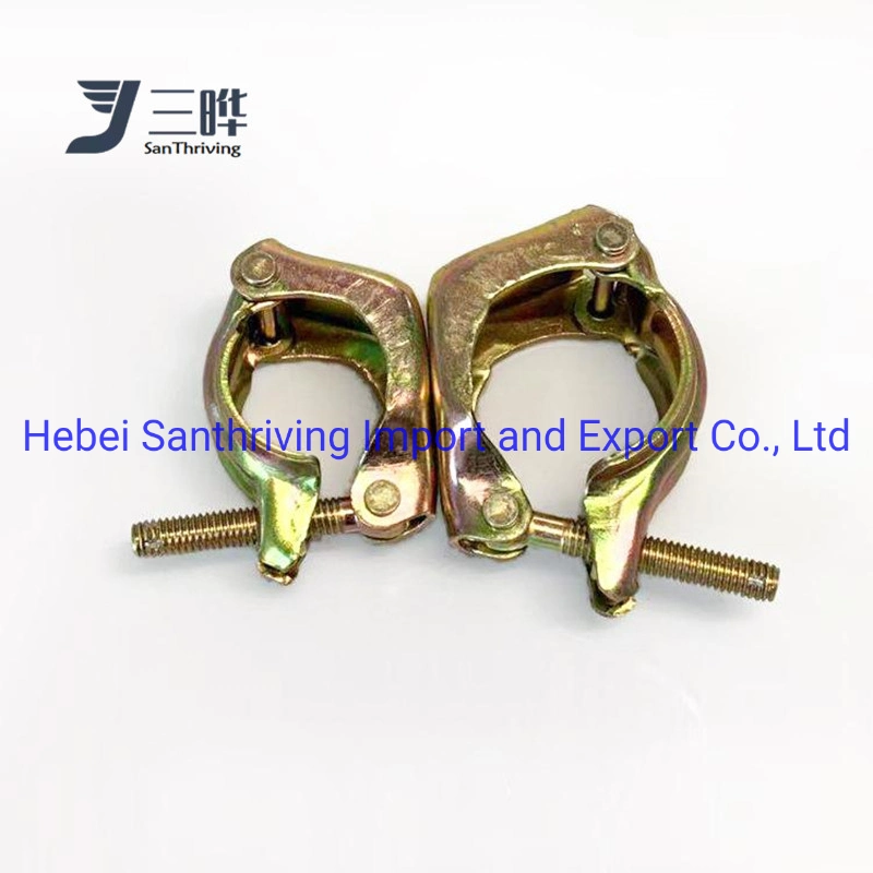 Galvanized Fixed Swivel Forged Scaffolding Coupler Building Connection Accessory