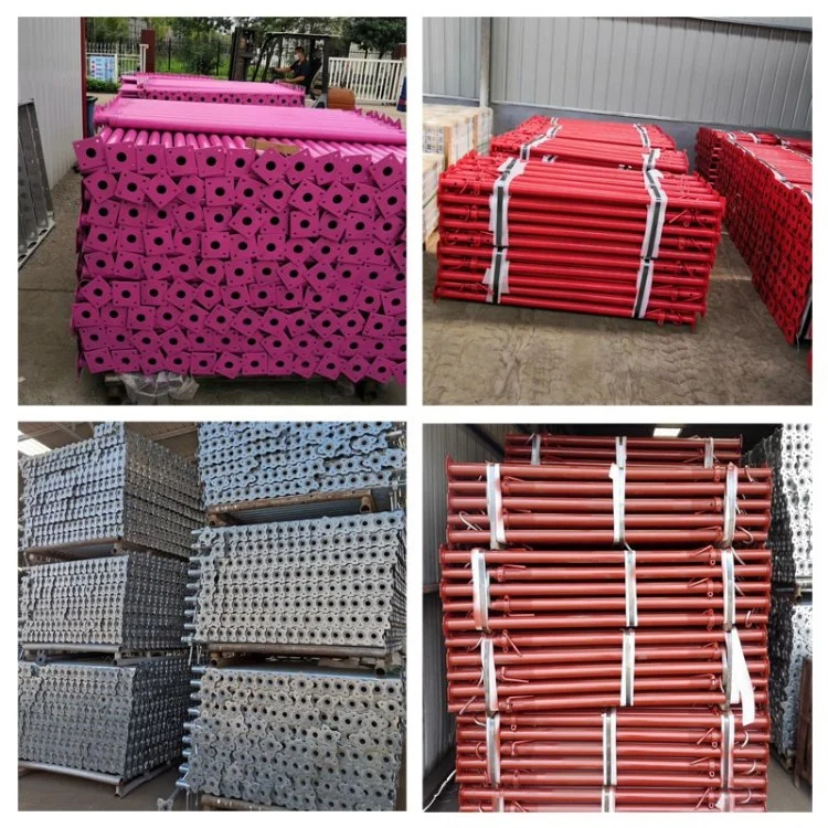 Hebei Trico Formwork Shoring Prop Adjustable Supports Steel Scaffolding Prop Sleeve with Handle Nut