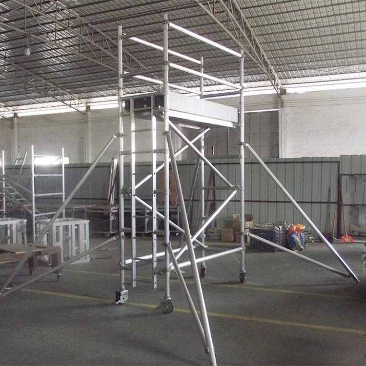 Dragonstage China Hot Sale Rolling Portable Mobile Scaffolding for Construction Sale