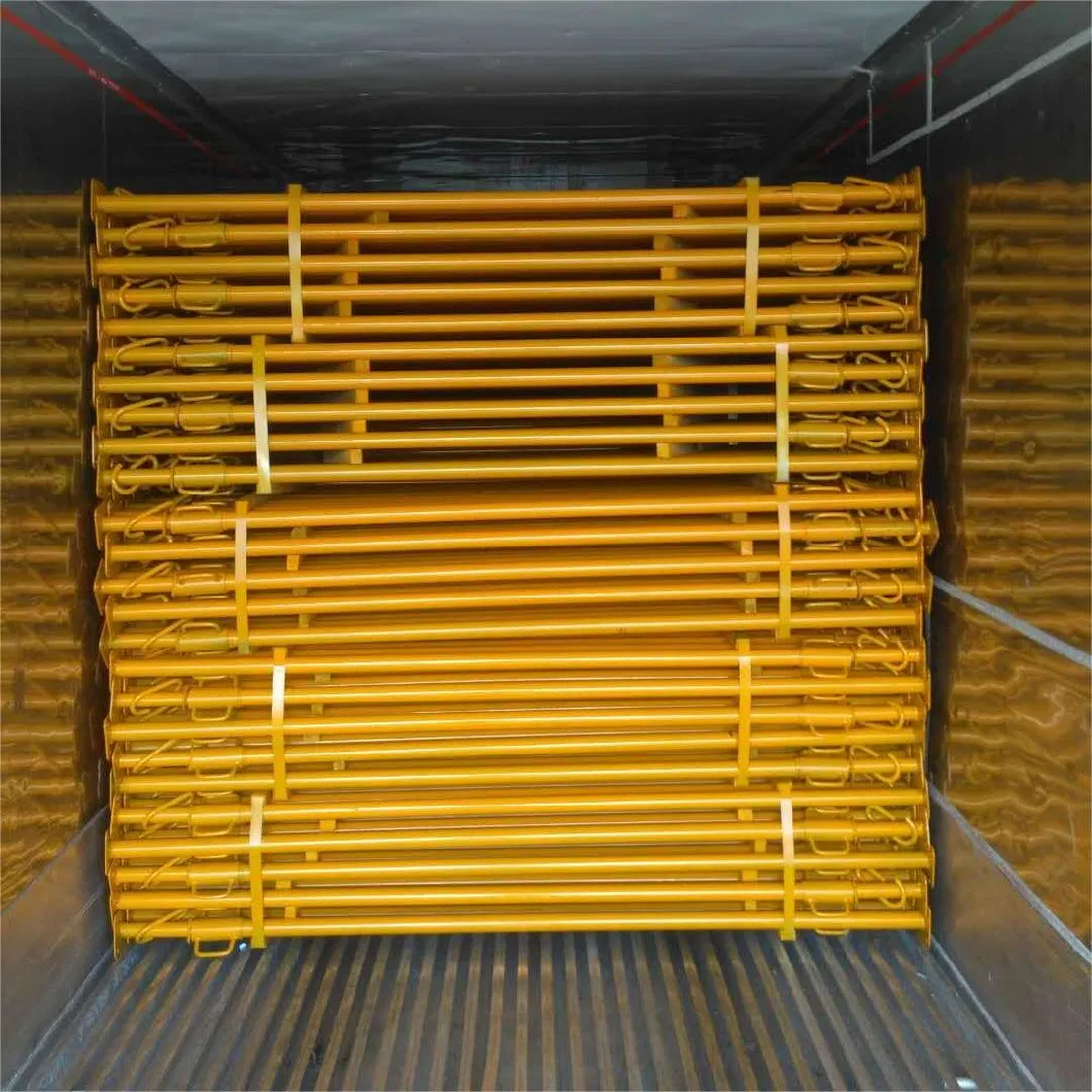 Building Construction Modular Rapid/Quick Lock System Scaffolding/Scaffold Yellow Painted for Acrow