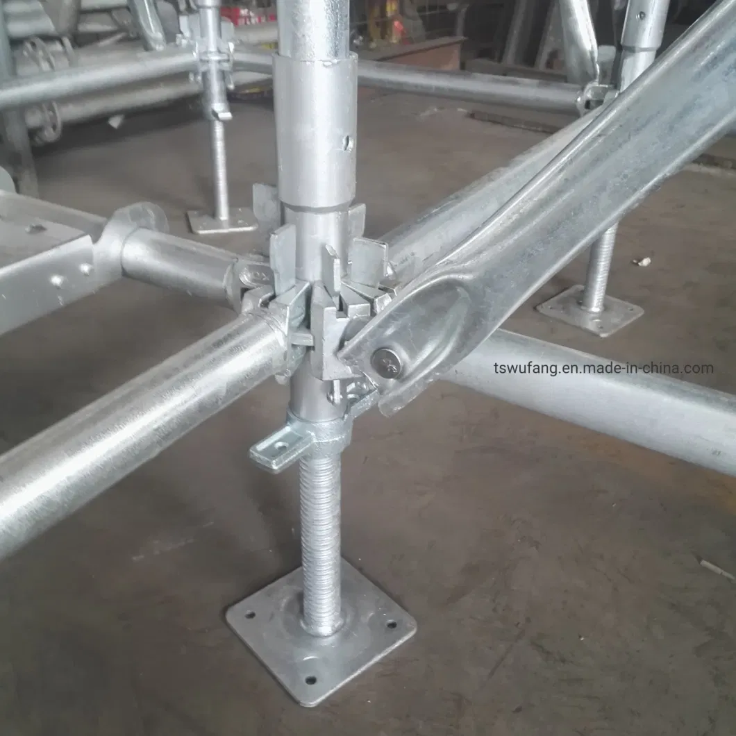 High Quality Solid Screw Adjustable Base Jack Scaffold