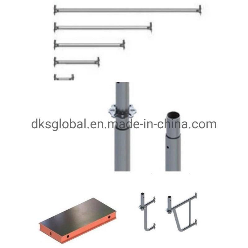 Q235 Galvanized Steel U Head Jack Base and Screw Jack Scaffold Base Plate Scaffolding System