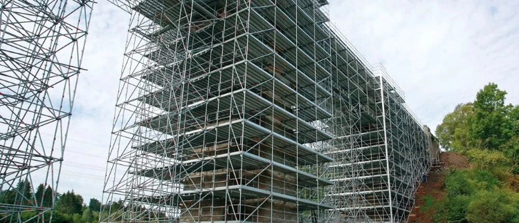 Building Scaffolding Types Steel Walk Through Frame Scaffolding