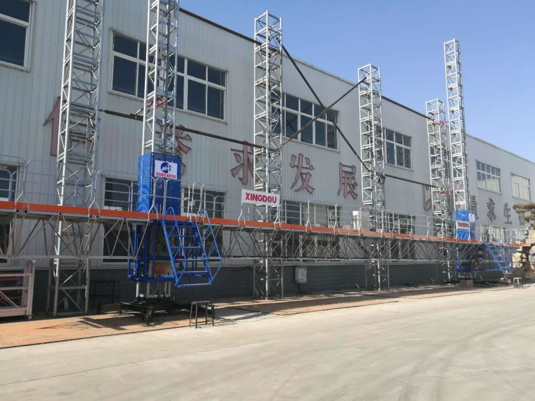 Climbing Platform Lift Scaffolding Mast Section Scaffolding