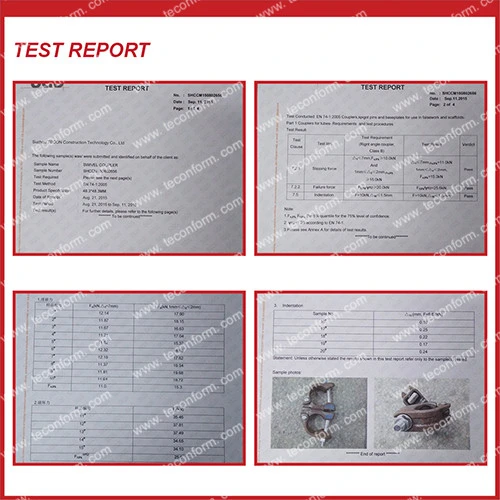 Tecon Special Q235 Electrical Finishing Drop Forged Scaffolding Coupler