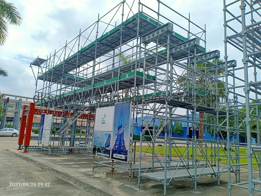 Q235 Galvanized Steel U Head Jack Base and Screw Jack Scaffold Base Plate Scaffolding System