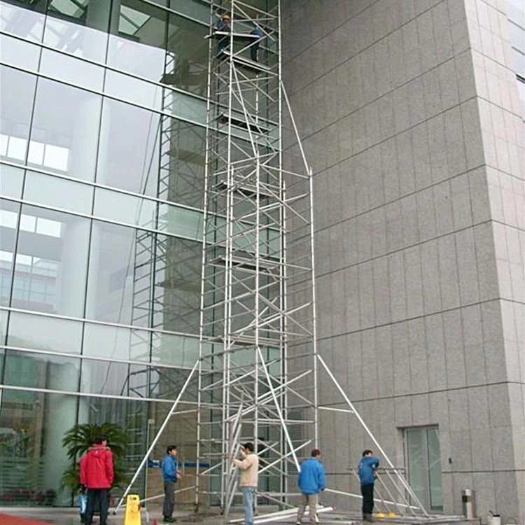 Dragonstage 2023 Portable Easy Setting Double Width Step-Stair Scaffolding