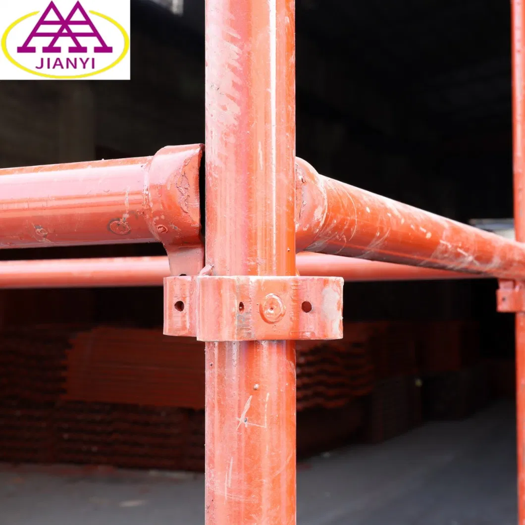 Ringlock Scaffolding Rosette Vertical Ledgers/Galvanized Hollow Jack Base