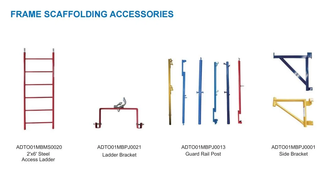 5&prime; X5&prime; Canadian Lock Box Frame Mason Frame H Frame Scaffolding