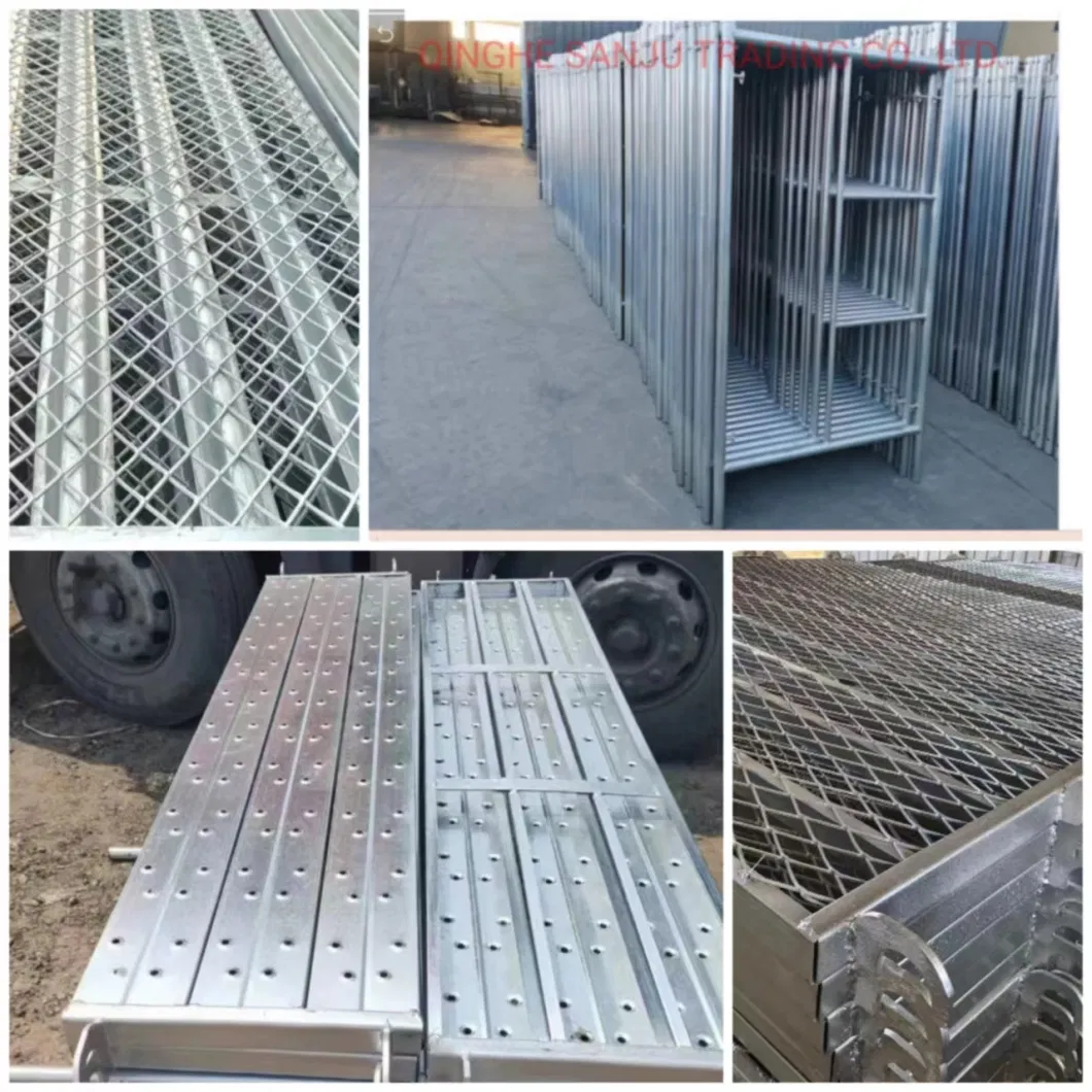 Galvanized Four-Bar Scaffolding/Moving Scaffold/Ladder Jack Scaffold/Ladder Scaffolding