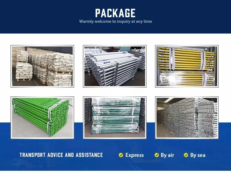 Adjustable Props Hot Dipped Galvanized Formwork Steel Props/ Scaffolding Shoring Supplier Manufacturer in China
