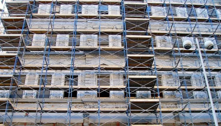 Building Scaffolding Types Steel Walk Through Frame Scaffolding