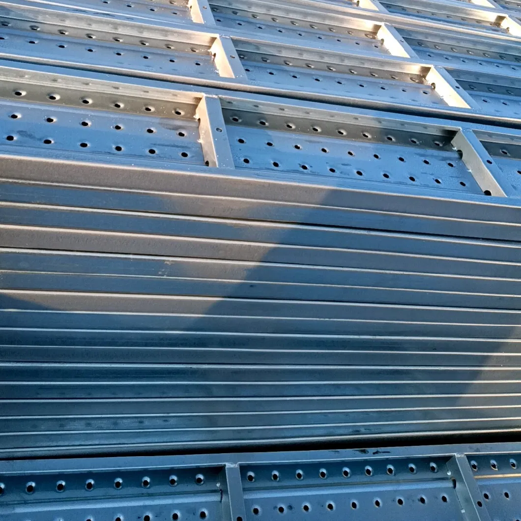 Space-Saving Anticorrosive Hot-DIP Galvanized Scaffold Plank Trestles Planks Scaffolding System