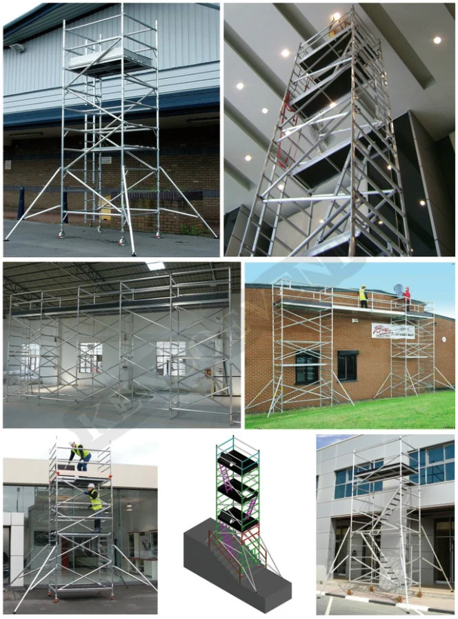 Building Mobile Aluminum Scaffolding Frame for Sale