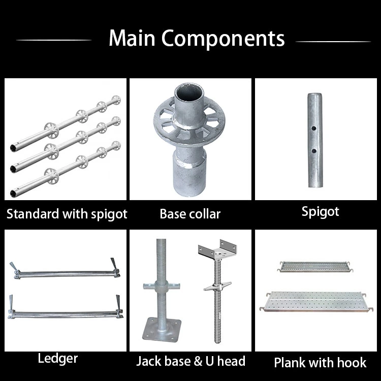 Easy Build Ringlock Scaffolding for Construction/Modular Scaffold System Ringlock