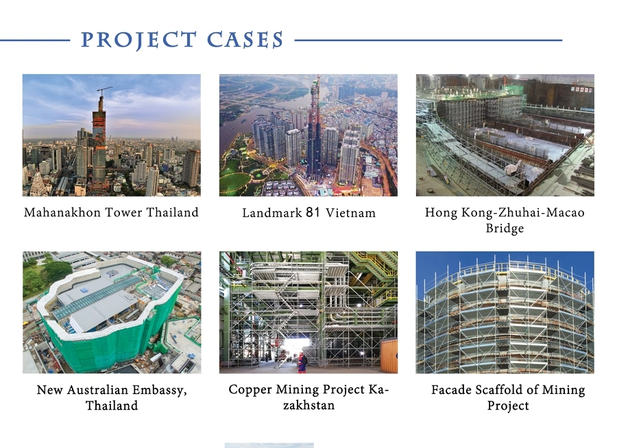 Used a H Frame Tubular Construction Ringlock Layher System Octagonlock Scaffolding