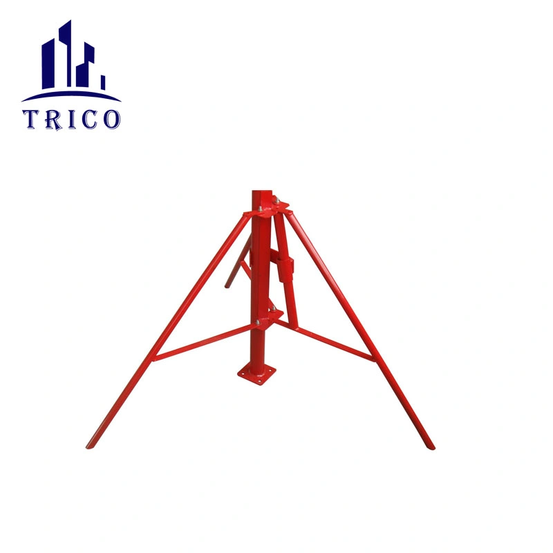 Hebei Trico Formwork Shoring Prop Adjustable Supports Steel Scaffolding Prop Sleeve with Handle Nut