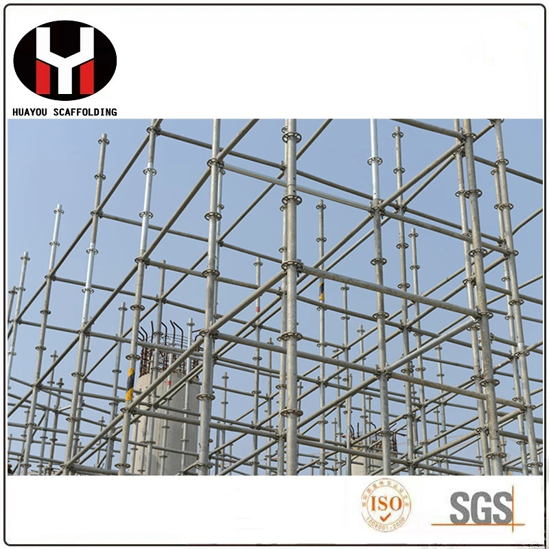 Modular Scaffolding En Standard Certified Mobile Tower Scaffolding System HDG Ringlock Scaffolding for Construction