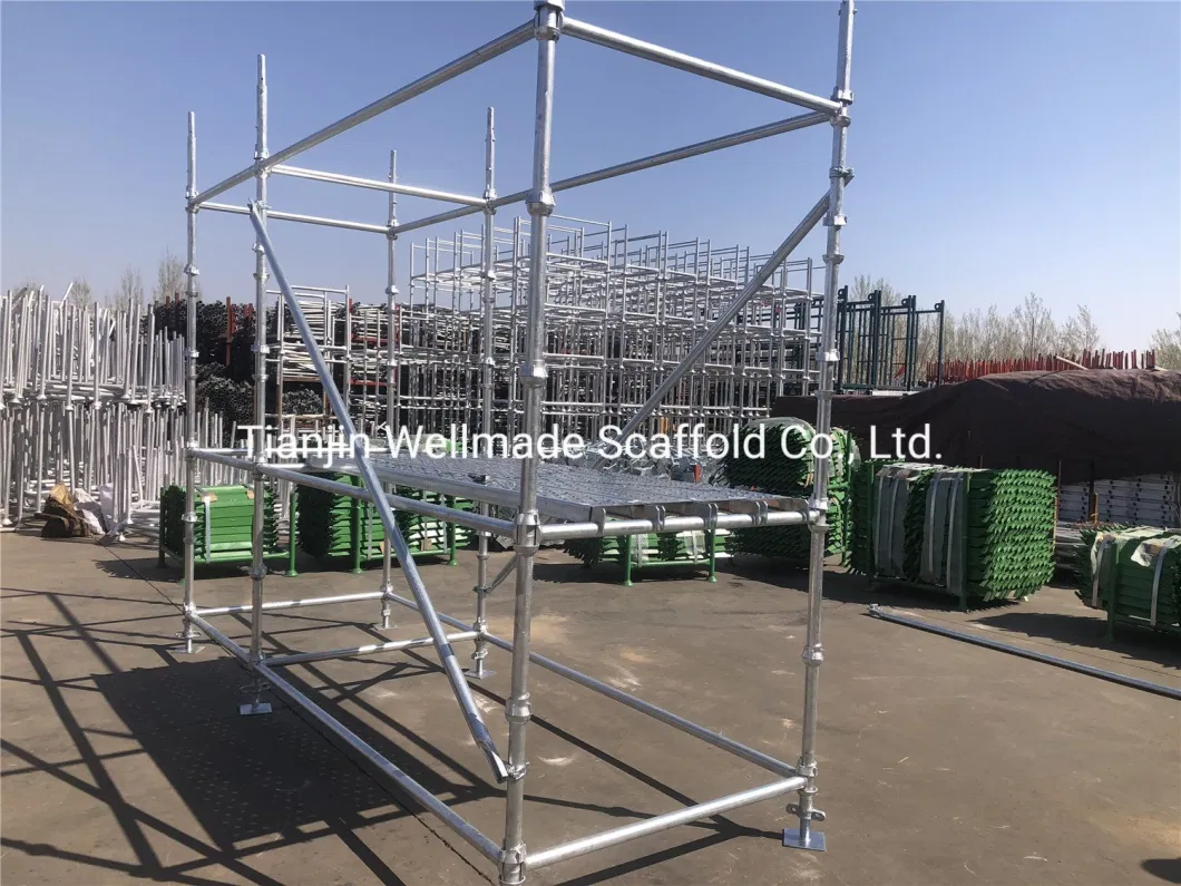 Construction Concrete Slab Formwork Modular System Scaffold Klock Sgb Ledgerlok Cuplock Scaffolding