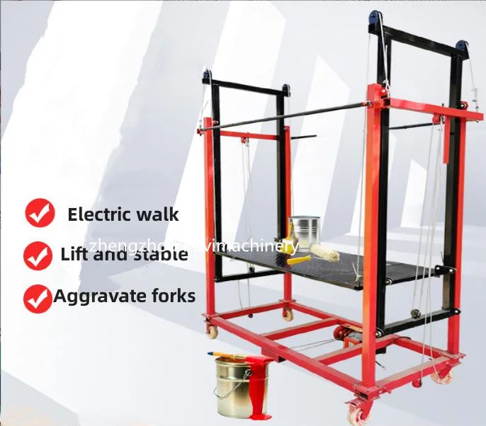 300 Kg Loading Electric Lifts Remote Control Mobile Climbing Platform Lift Platform Lift Scaffolding