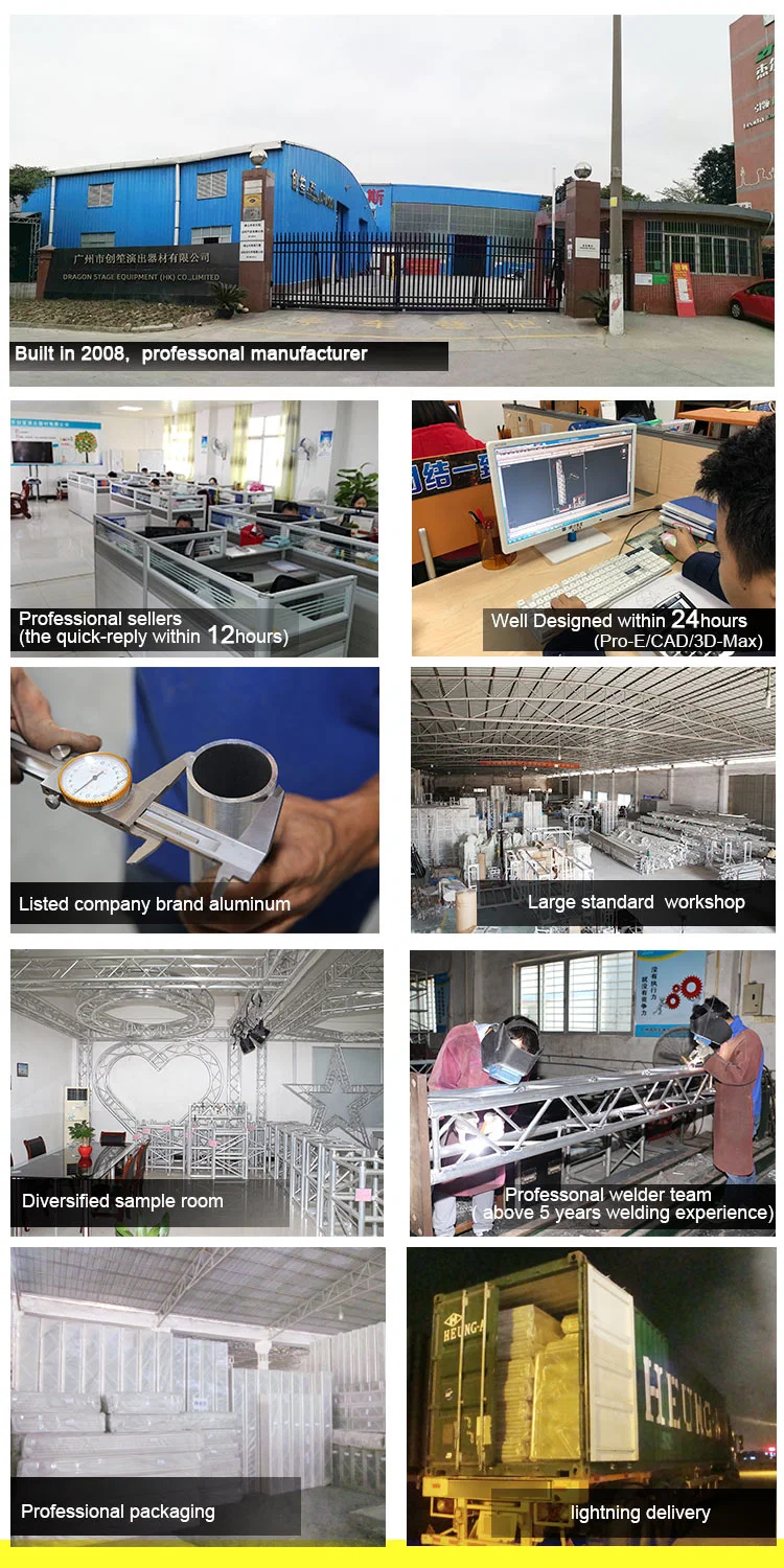 Concert Scaffolding Aluminum Truss System Wedding Stage Roof System Sale Stage Equipment