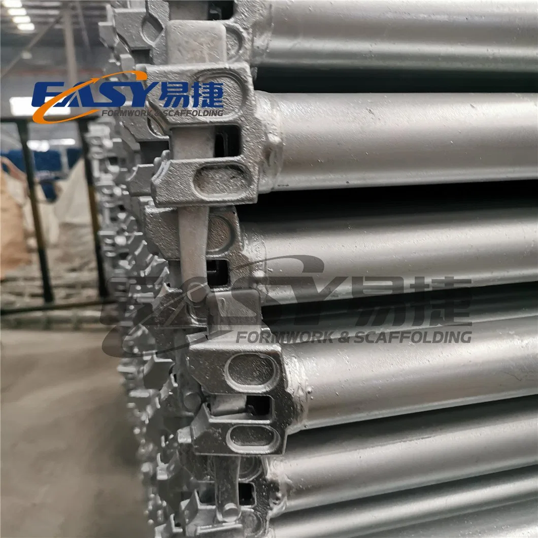 Easy Scaffolding Heavy Duty Layher HDG/Painted/Powder Coated Galvanized Scaffold System Price Standard Ledger Brace Ringlock Steel Scaffolding for Sale